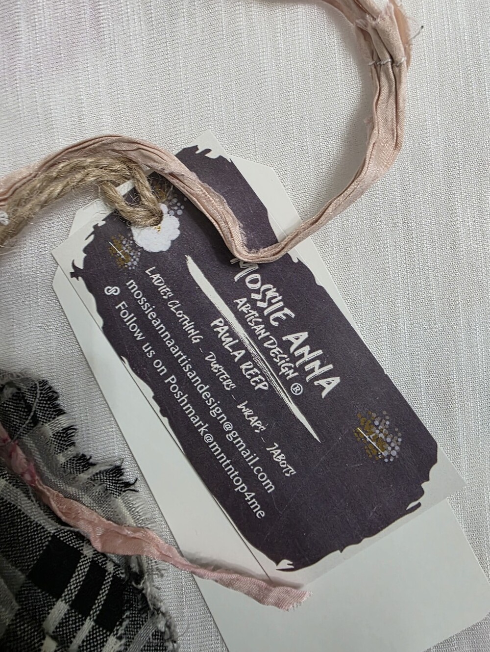 JABOT🩷MOSSIE ANNA ARTISAN DESIGN 🩷 NWT - Picture 9 of 15